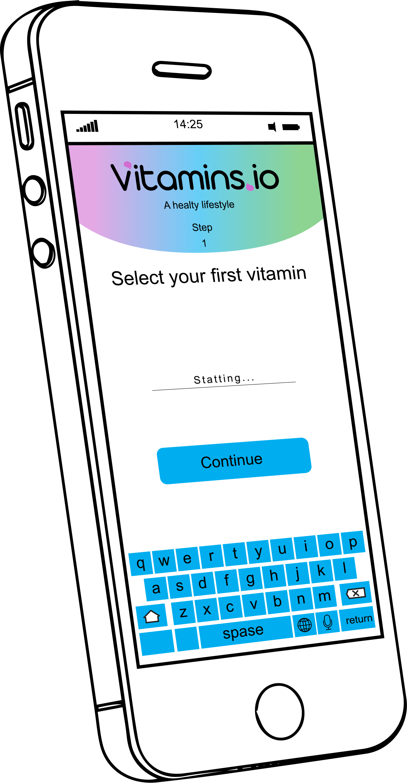 Vitamins.io mobile app